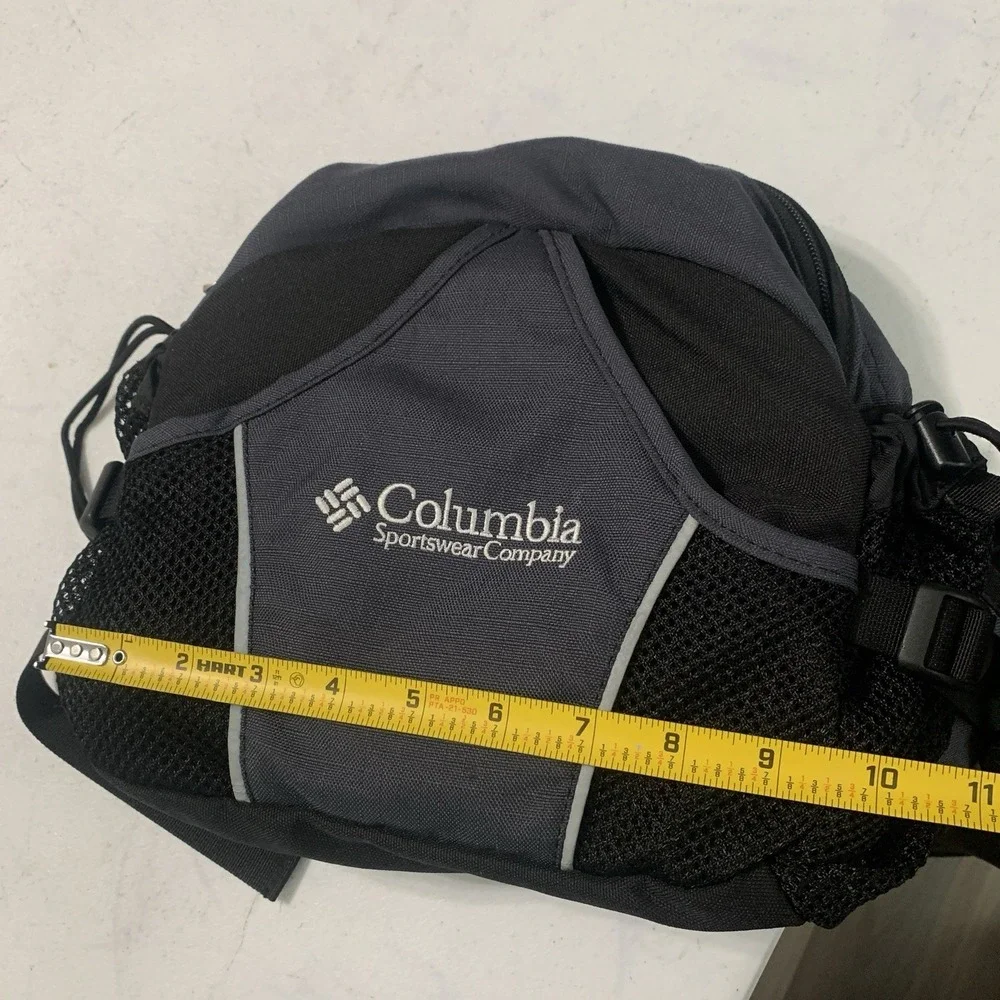 Columbia Sportswear Crooked Butte Black Hiking Waist Pack Fanny Pack Belt Bag